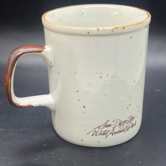 Vintage SAN‎ DIEGO ZOO~ Wild Animal Park "LION" Coffee Tea Mug Cup~ M Schnorr - Picture 3 of 7